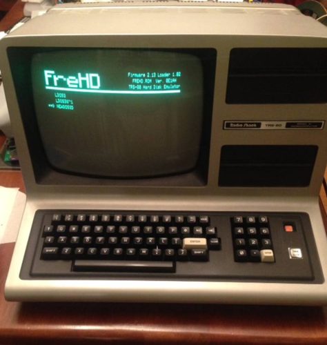Bill Bright's Diskless Model III with FreHD, USA.