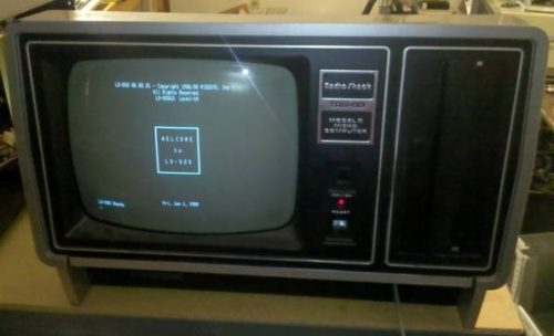 David Cooper's TRS-80 Model II, Seattle, Washington, USA.